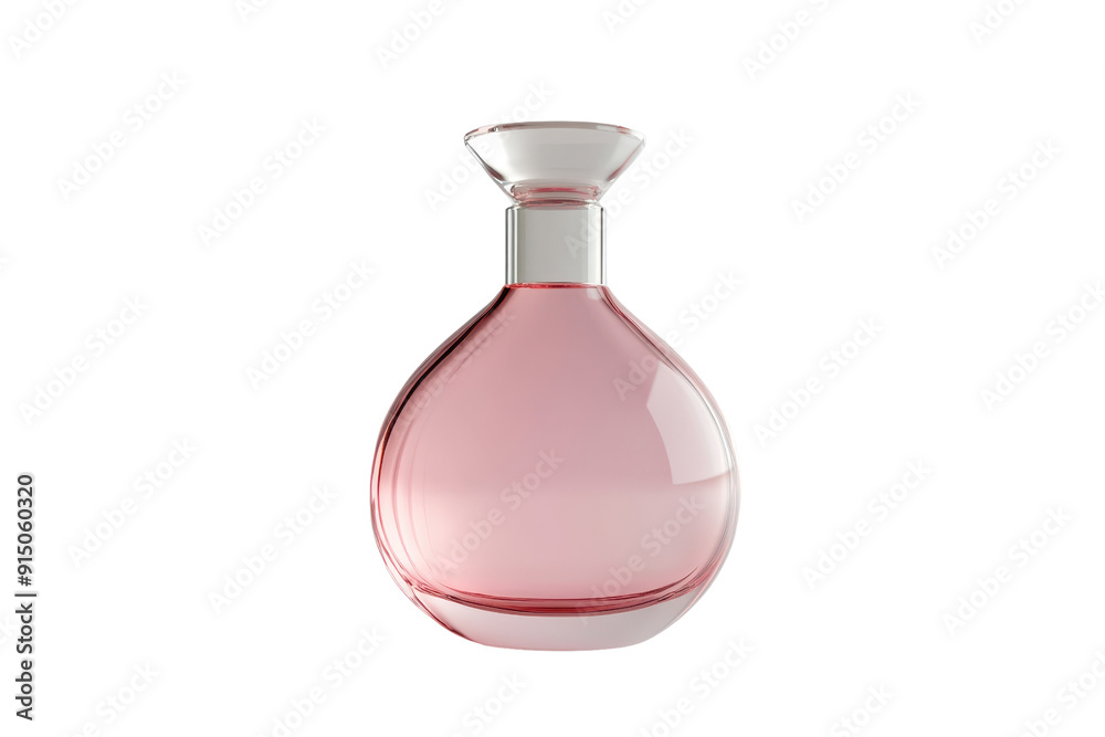 Elegant perfume bottle with pink liquid, isolated on transparent background. perfect for beauty, fragrance, and fashion stock photos. Elegant perfume bottle with pink liquid, isolated on transparent background. perfect for beauty, fragrance, and fashion stock photos.