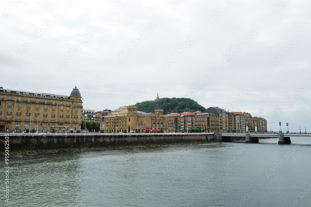 Urbanscape in the city of San Sebastian, Spain Urbanscape in the city of San Sebastian, Spain