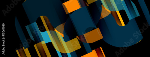 Lines, abstract letter style design background. Geometric vector Illustration For Wallpaper, Banner, Background, Card, Book Illustration, landing page