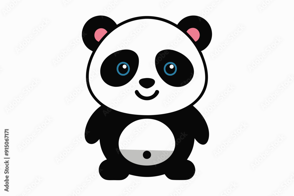 A cute Panda vector illustration