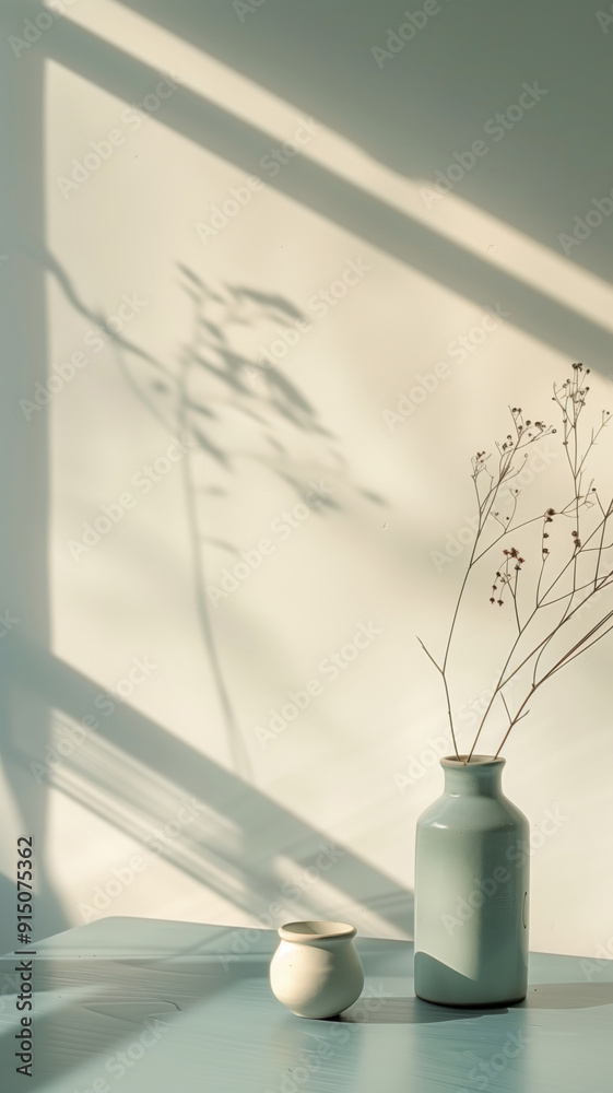 3D minimalist style with white light and shadow, three-dimensional indoor space 3D minimalist style with white light and shadow, three-dimensional indoor space