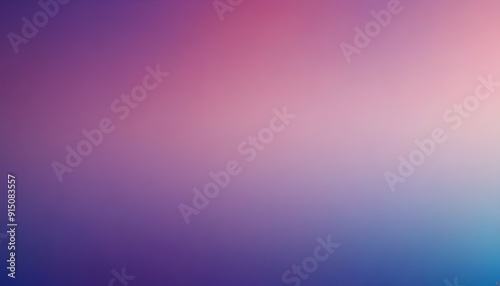 Abstract Purple, Blue, Pink Gradient Banner - Grainy Noise Texture Background


