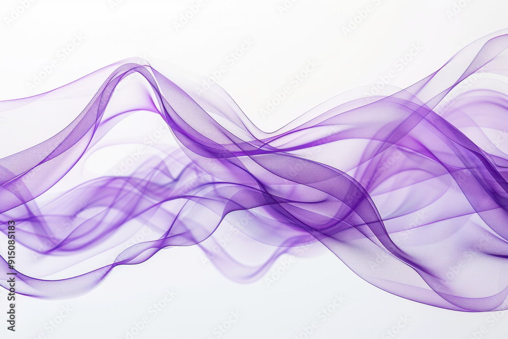 horizontal illustration of glowing transparent purple wave stream abstract background horizontal illustration of glowing transparent purple wave stream abstract background
