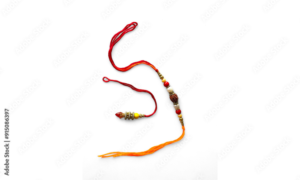 Rakhi on white background. Happy rakshabandhan Rakhi on white background. Happy rakshabandhan