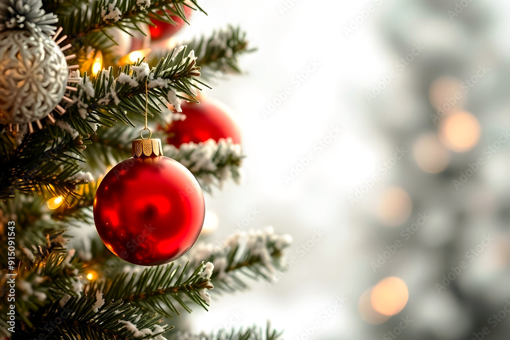 Christmas background with balls Christmas background with balls