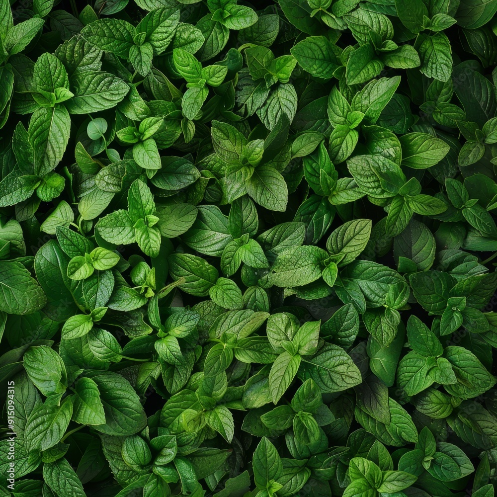Many mint leaves texture background, fragrant spices pattern, Mentha piperita mockup, peppermint banner Many mint leaves texture background, fragrant spices pattern, Mentha piperita mockup, peppermint banner