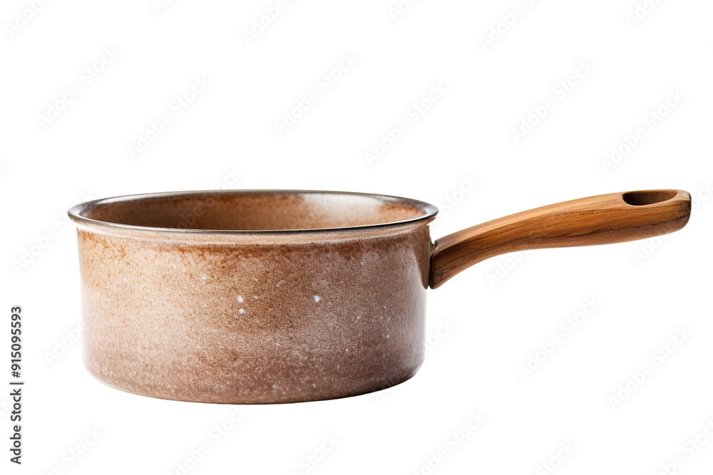 Crafting Culinary Delights With a Rustic Brown Saucepan in a Cozy Kitchen on Transparent PNG Background. Crafting Culinary Delights With a Rustic Brown Saucepan in a Cozy Kitchen on Transparent PNG Background.