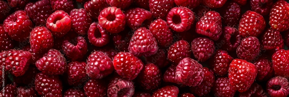 Raspberry berries texture background, Rubus idaeus fruits pattern, many red-fruited raspberries mockup Raspberry berries texture background, Rubus idaeus fruits pattern, many red-fruited raspberries mockup