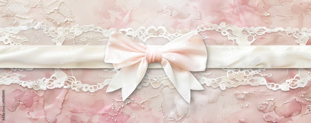 Delicate pink ribbon with lace, perfect for decoration, gifts, and crafts. Adds a touch of elegance to any project. Delicate pink ribbon with lace, perfect for decoration, gifts, and crafts. Adds a touch of elegance to any project.