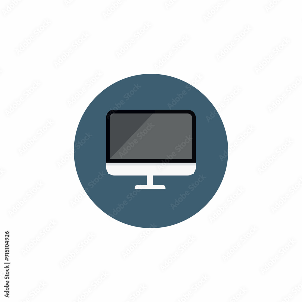 tv display monitor icon illustrator tv display monitor icon illustrator