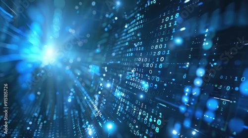 Abstract Digital Data Stream