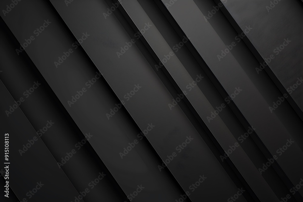 Fototapeta premium Abstract Black and White Diagonal Lines Pattern