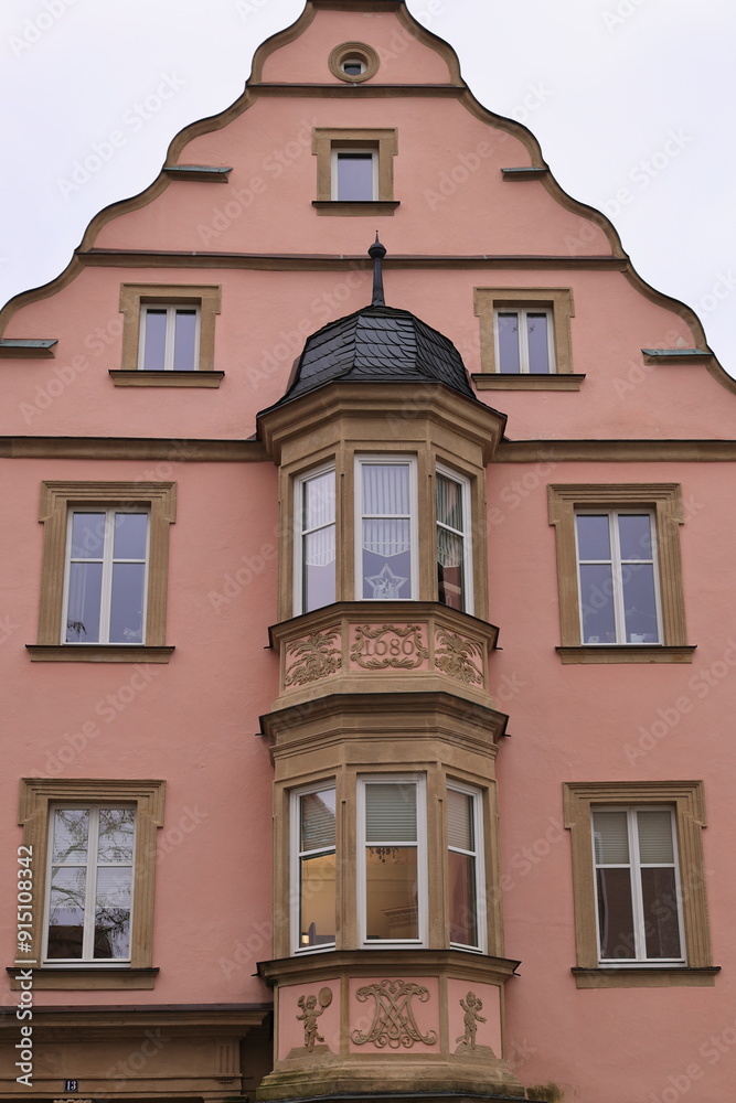 Blick in die Altstadt von Bayreuth in Bayern Blick in die Altstadt von Bayreuth in Bayern