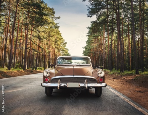 Classic Cruise Through the Pines