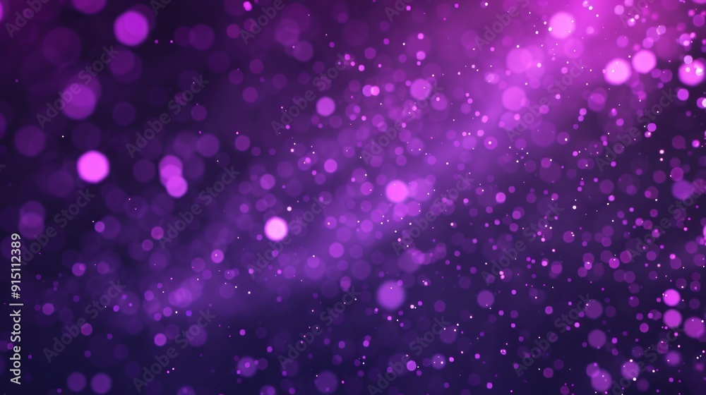 Fototapeta premium Abstract Purple Bokeh Background