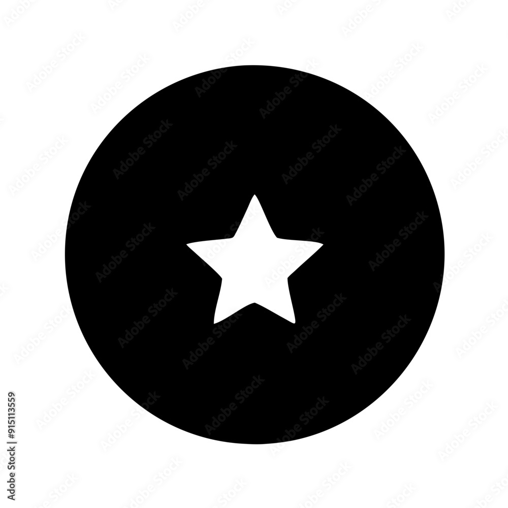 Stars in circle icon vector Stars in circle icon vector
