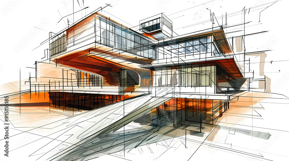 The Fascinating World of Abstract Architectural Drawings: A Blend of Creativity and Innovation. Showcasing Unconventional Designs and Inspiring Spatial Concepts. The Fascinating World of Abstract Architectural Drawings: A Blend of Creativity and Innovation. Showcasing Unconventional Designs and Inspiring Spatial Concepts.
