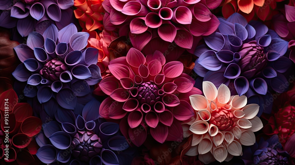 a colorful display of flowers from the collection of flowers.