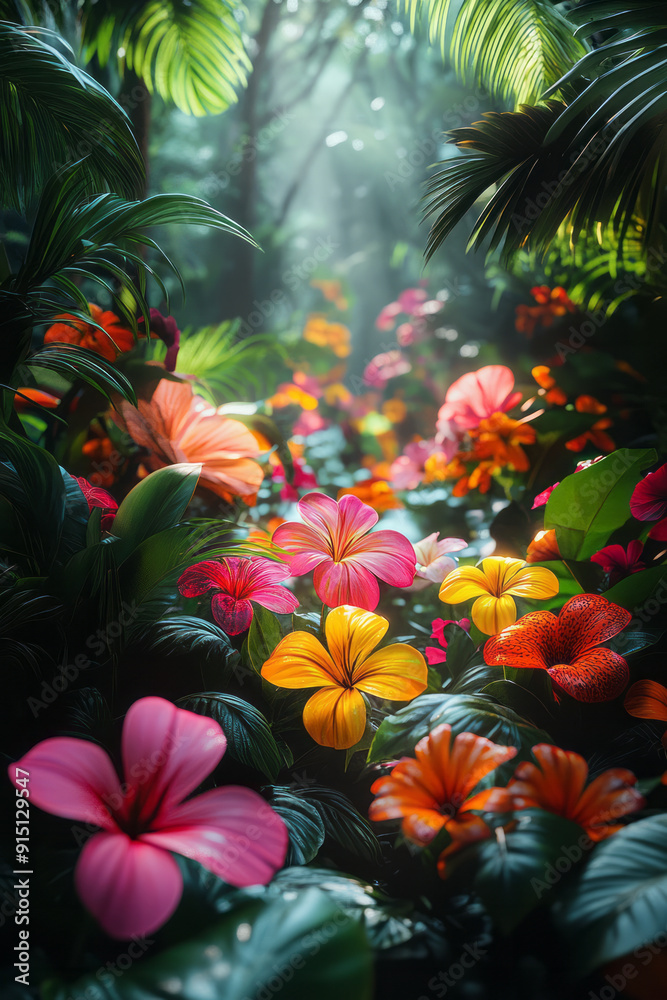 A garden where plants and trees grow in all directions, defying gravity and creating a chaotic beauty, A garden where plants and trees grow in all directions, defying gravity and creating a chaotic beauty,