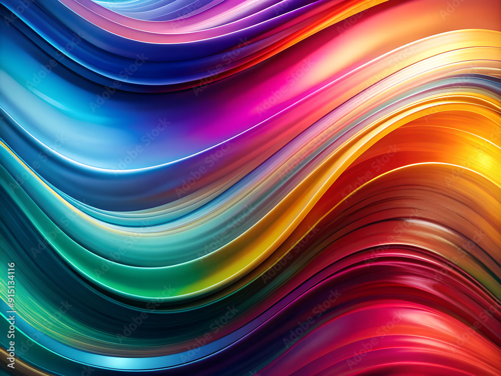 Vibrant Fluid Color Waves Vibrant Fluid Color Waves