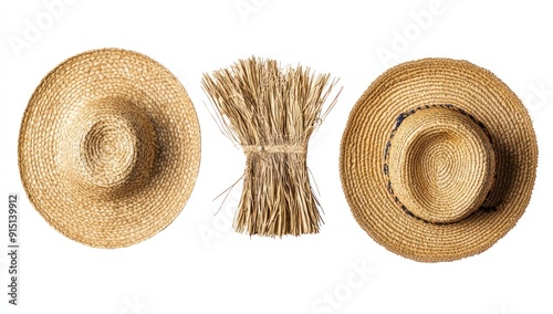 Straw Hats and a Bundle of Straw