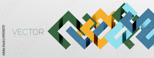 Color bend lines with shadow texture effect. Vector Illustration For Wallpaper, Banner, Background, Card, Book Illustration, landing page