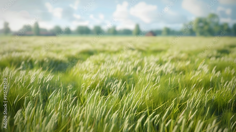 A field of rapeseed stretches out in front A field of rapeseed stretches out in front