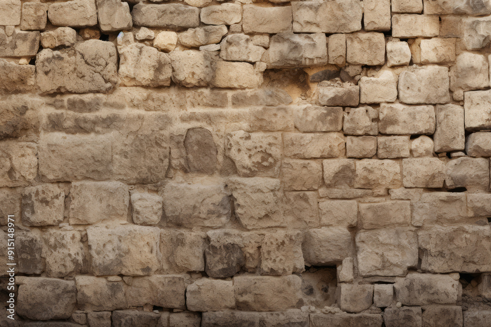 Processed collage of old ancient sand block wall texture in daylight. Background for banner Processed collage of old ancient sand block wall texture in daylight. Background for banner