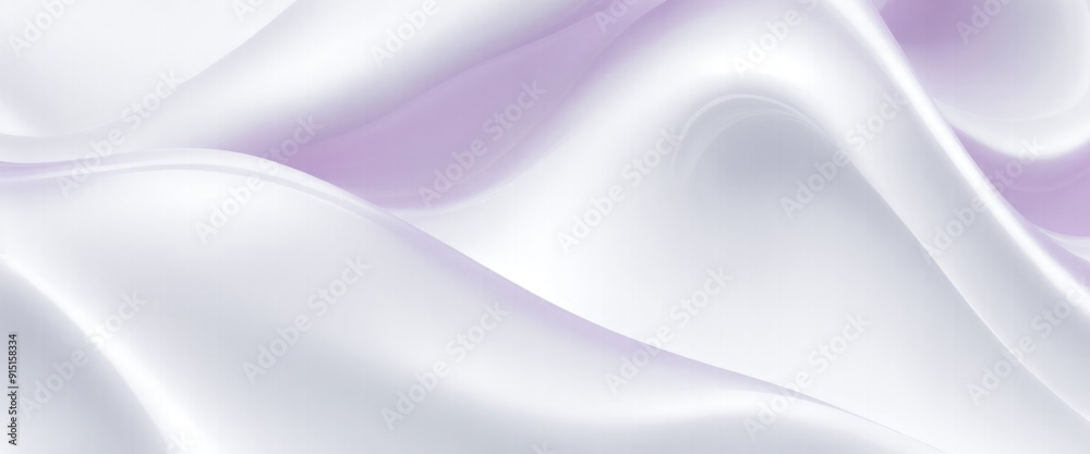 Soft pastel White shiny satin silk swirl wave background Soft pastel White shiny satin silk swirl wave background