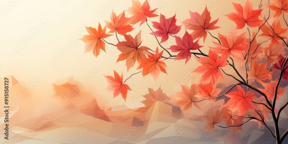 Autumn leaves background. Autumn maple leaves on abstract background Autumn leaves background. Autumn maple leaves on abstract background