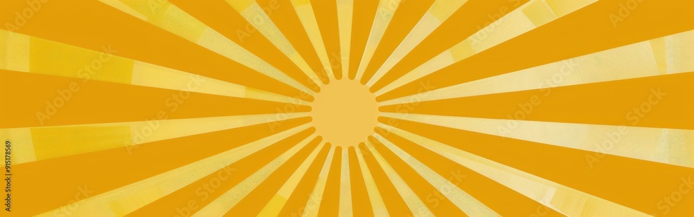 A stylized yellow sunburst pattern with radiating light rays on an orange background. A stylized yellow sunburst pattern with radiating light rays on an orange background.
