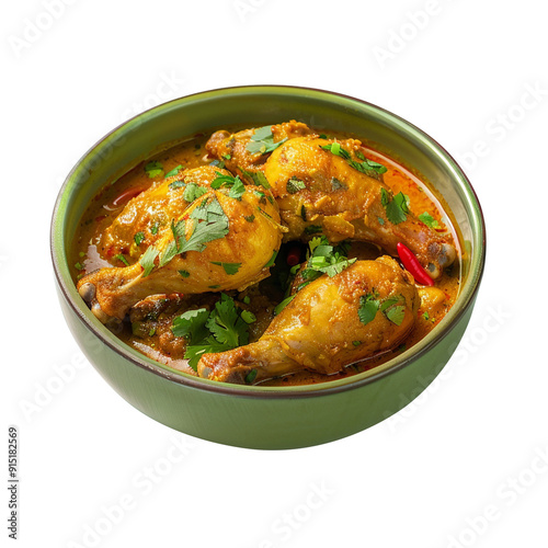 Colorful indian food on transparent backoground png for decoration. Created using generative AI