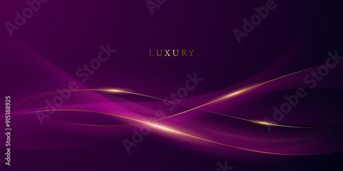 purple abstract background with luxury elements vector illustration