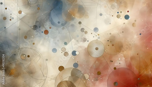 background with circles