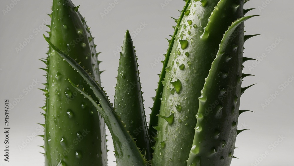 Close-up of green succulent plant with water droplets Close-up of green succulent plant with water droplets