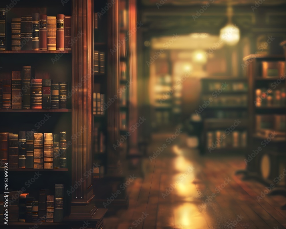 blurred library background blurred library background