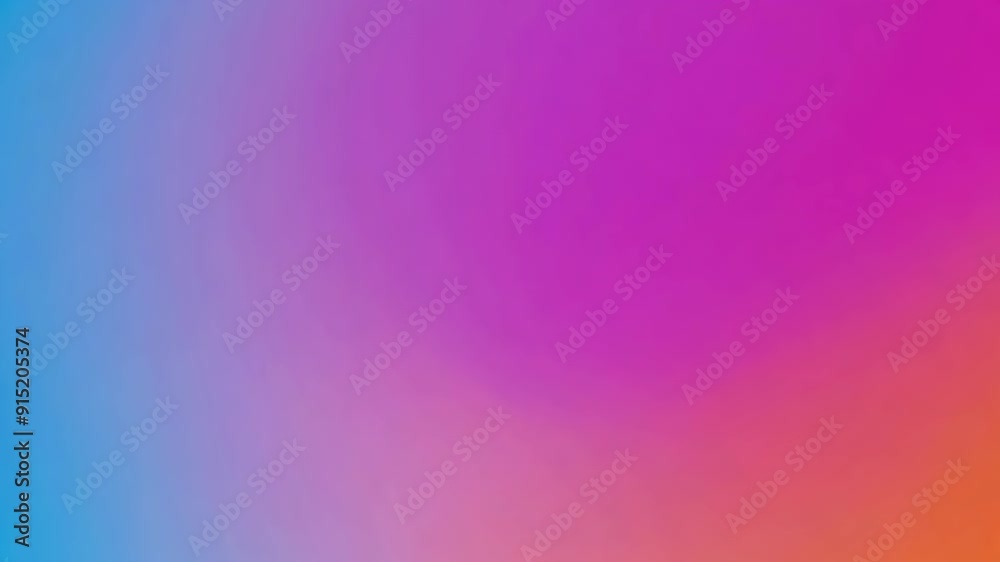 Abstract Gradient: Magenta Blue Orange Soft Cycle in Slow Motion Abstract Gradient: Magenta Blue Orange Soft Cycle in Slow Motion