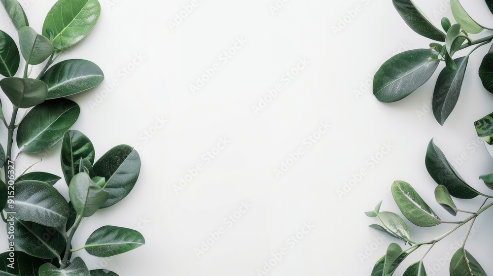 Clear plant image, white background, empty space Clear plant image, white background, empty space