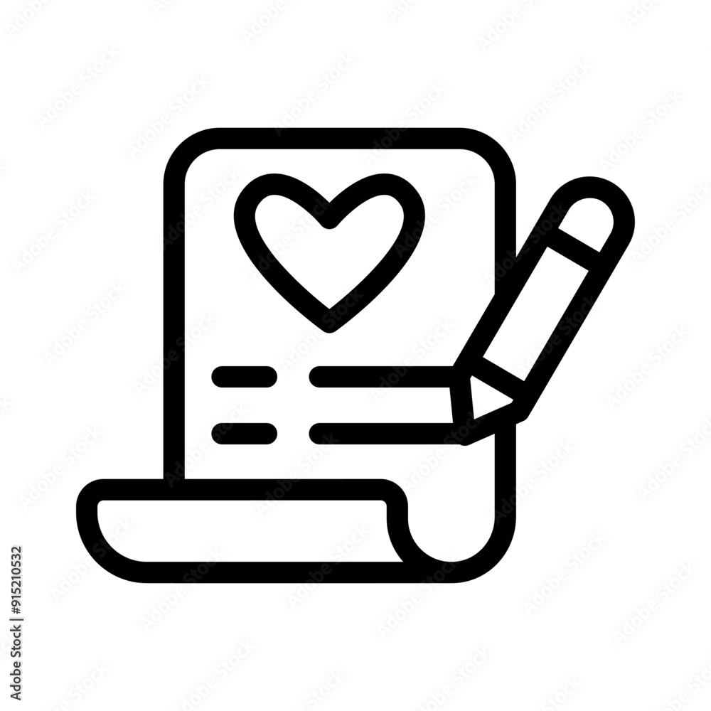 30 wishlist line icon illustration vector graphic 30 wishlist line icon illustration vector graphic