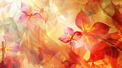 abstract colorful floral background. light soft dreamy wallpaper with gentle flowers