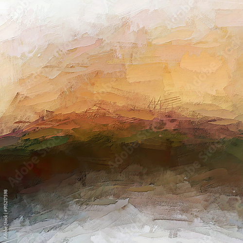 Foto layers of color and texture breathe life into this abstract figure, brush stroke