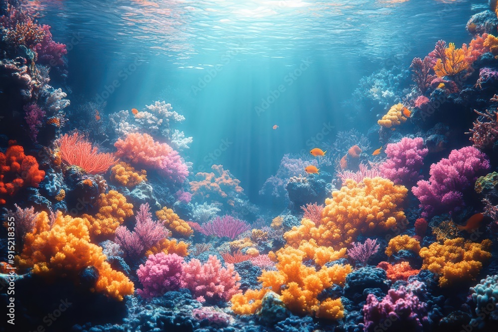 bioluminescent coral reef teeming with exotic marine life ethereal underwater scene with vibrant colors graceful fish and otherworldly sea creatures bioluminescent coral reef teeming with exotic marine life ethereal underwater scene with vibrant colors graceful fish and otherworldly sea creatures