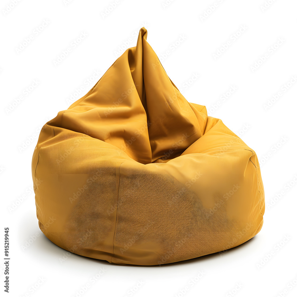 Bean bag chair isolated on a white background Bean bag chair isolated on a white background