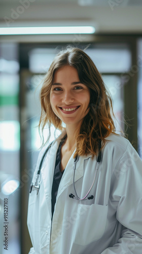 Female doctor in hospital