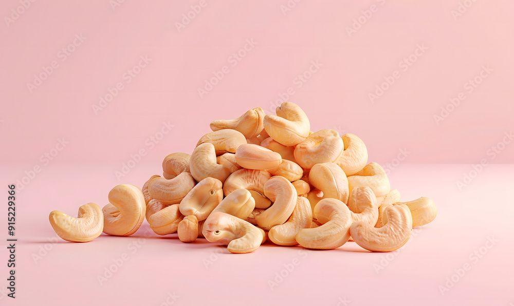 Falling cashew nuts isolated on transparent or white background, PNG isolated on white background, design Falling cashew nuts isolated on transparent or white background, PNG isolated on white background, design