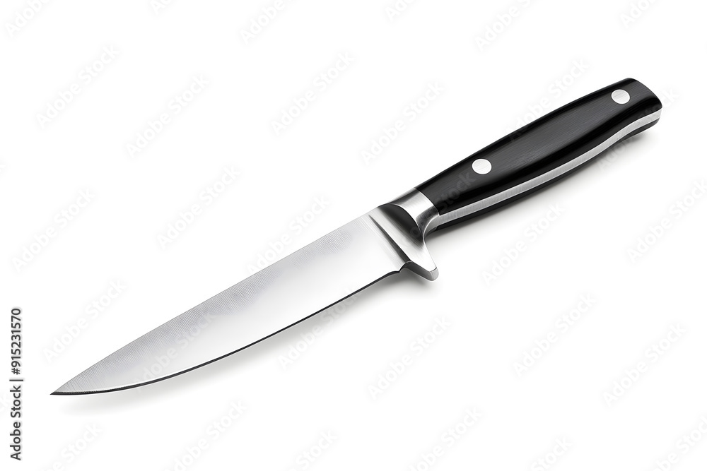 Sharp kitchen knife isolated on white background Sharp kitchen knife isolated on white background