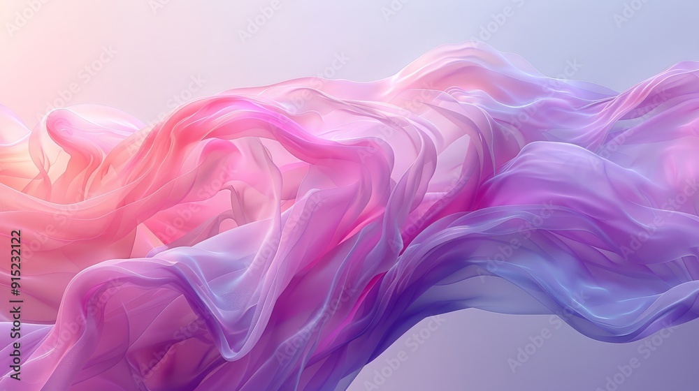 A soft abstract background with pastel hues and delicate, flowing lines A soft abstract background with pastel hues and delicate, flowing lines