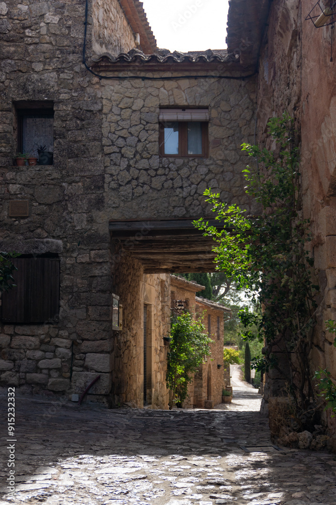 A street in Siurana, Priorat, Tarragona, Catalonia, Spain A street in Siurana, Priorat, Tarragona, Catalonia, Spain