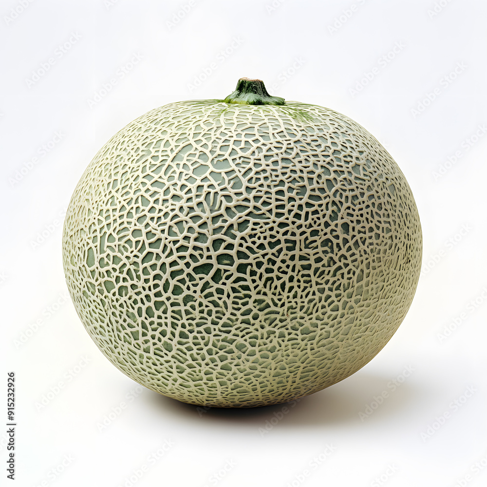 Sweet Cantaloupe melon isolated on white background Sweet Cantaloupe melon isolated on white background
