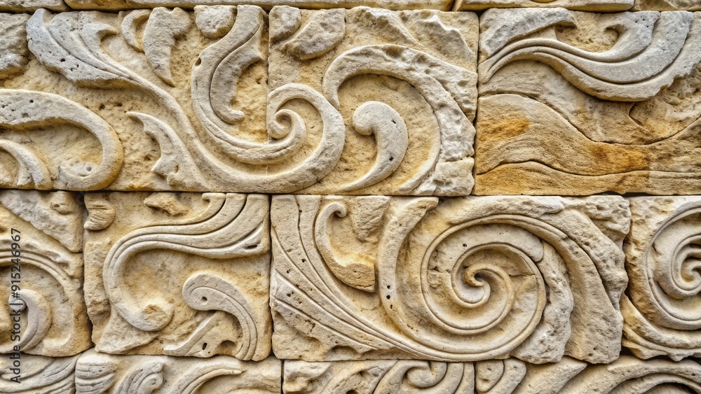 Rough, weathered limestone wall with intricate texture, featuring swirling patterns of beige and gray, accented by subtle crevices and natural imperfections. Rough, weathered limestone wall with intricate texture, featuring swirling patterns of beige and gray, accented by subtle crevices and natural imperfections.